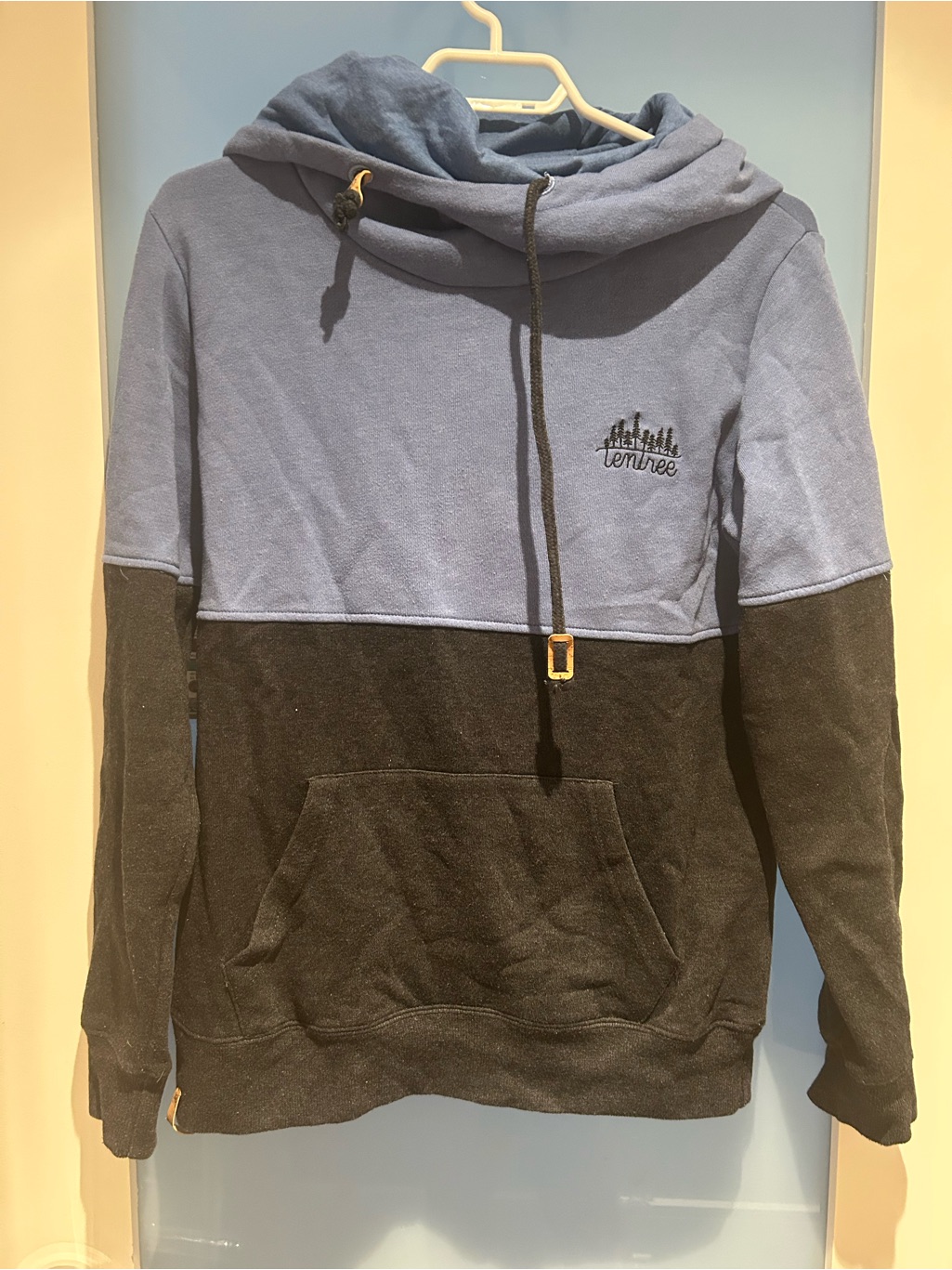 Tentree Two-Tone Blue & Black Pullover Hoodie 3 Hoodies For This Price Small